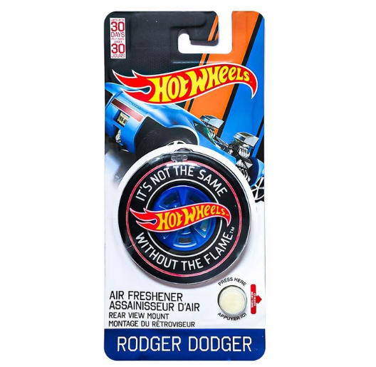 Hot Wheels 3D Air Freshener Vent Mount 21g AF532324 (Rodger Dodger) Car Freshener