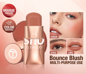 O.TWO.O Makeup Blush Stick Hydrating Gloss Lip & Cheek 6 Colors Beauty Cosmetics