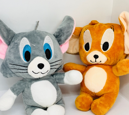 Tom & Jerry Stuffed Toy 9inch Tall