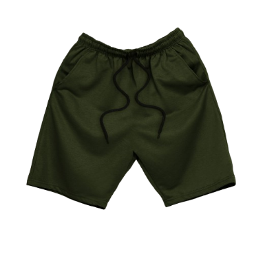 COLLAB by Inspi Walking Basketball Shorts for Men Korean Mens Short for Women (Olive)