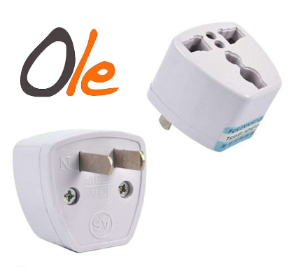 Ole Mall Universal AC Travel Power Plug Conversion Adaptor Adapter Converter Socket