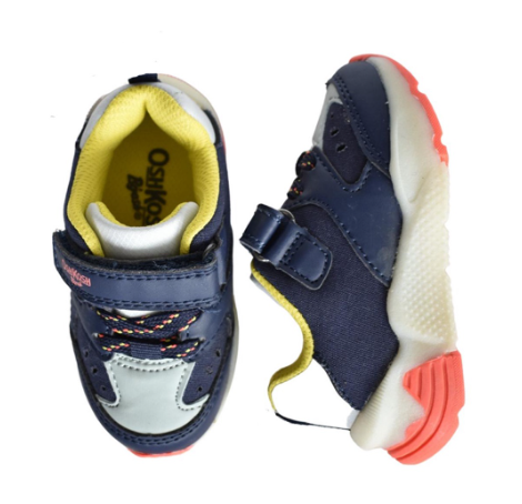 OshKosh Toddler Boy Pop Color Casual Sneakers - Navy Blue