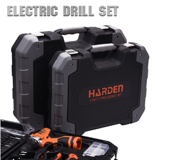 Harden 510875 75Pcs Multi Functional Impact Drill Set (Professional)