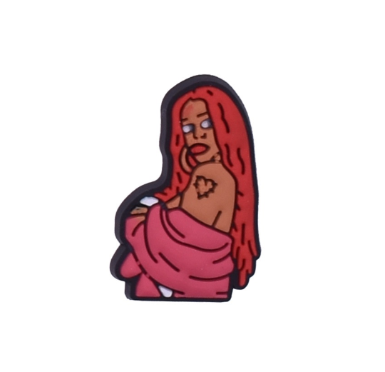 Cute Bear Cat Jibits for Croc Rainbow Jibbits Charm Mermaid Shoe Charms Pins Karol G Singer Jibitz Crocks for Girls Shoes Accessories S21