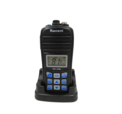 VHF Radio Walkie-talkie RS-35M Waterproof IP67 Walkie-talkie