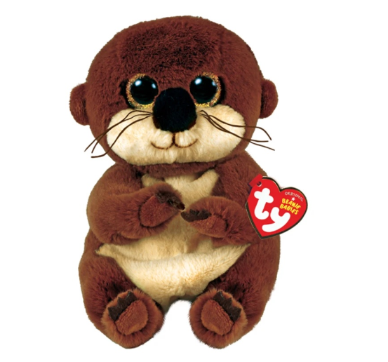 15cm TY Beanie Bellies Scully the Brown Pirate Bear Stuffed Animals 15cm Soft Doll Toy Christmas Gift Kids Toys Kawaii Plush C11
