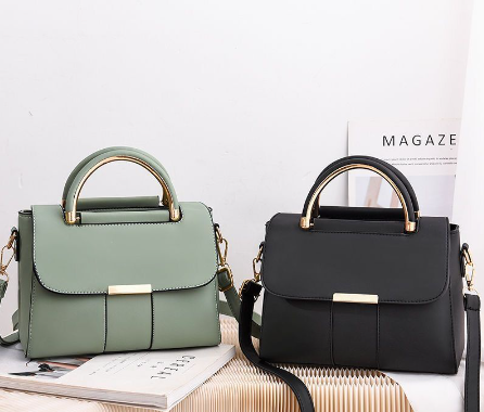 Korea Shoulder Bag Solid Color Ladies Fashionable Handbag