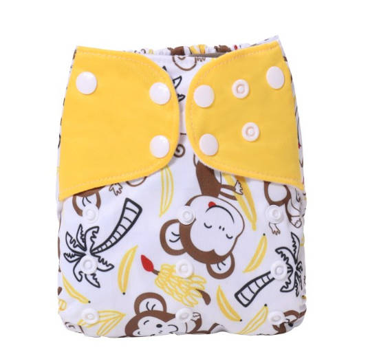 Ready Stocks Waterproof Reusable Digital Printed One Size Pocket Cloth Diaper CD17