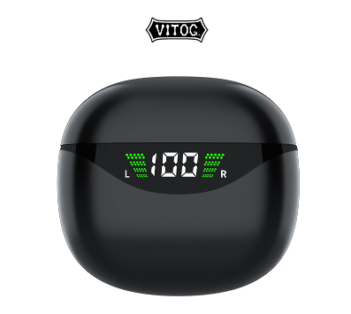 Vitog VG58 VG121 TWS True Wireless Stereo Earbuds Bluetooth Compatible 5.1 Headphones Smart Touch Headphones with Breathing