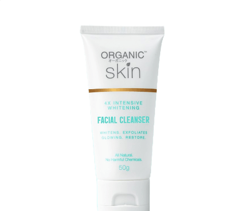 Organic Skin Japan Fresh & Glow 4x Intensive Whitening Facial Wash Cleanser 100ml