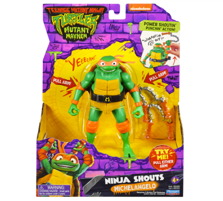 Teenage Mutant Ninja Turtles Movie Michelangelo Deluxe Figure