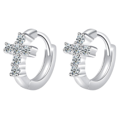 Silver Korean Fashion Japan Jewelry Accessory Clip Earring