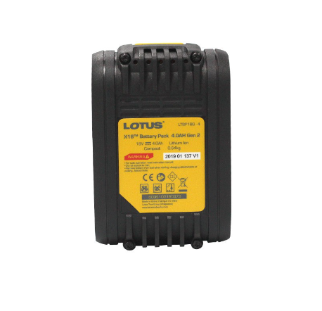 Lotus Battery Pack 18V 4.0AH X1 LTBP18G-4