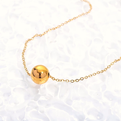 Plain Ball Necklace