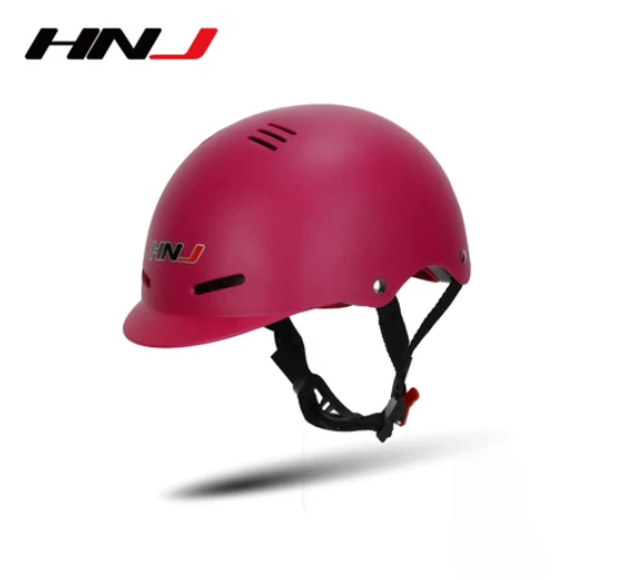 HNJ Mob-1 Plain Motorcycle Bike Nutshell Open Face Helmet OFH6