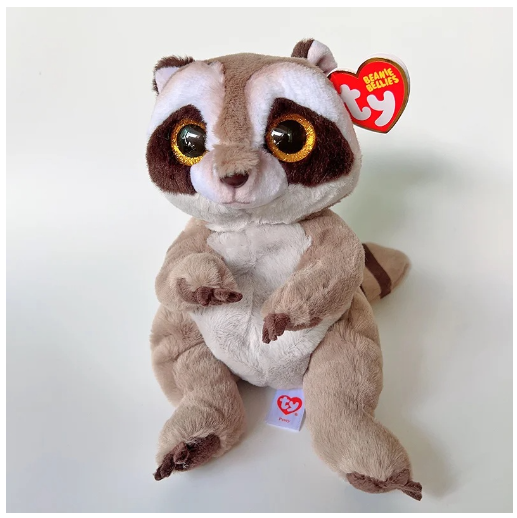 15cm TY Beanie Bellies Scully the Brown Pirate Bear Stuffed Animals 15cm Soft Doll Toy Christmas Gift Kids Toys Kawaii Plush C7