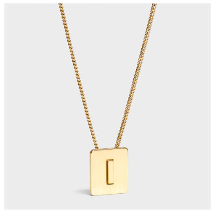 Lisa Same Style Letter Necklace Female Titanium Steel Does Not Fade Summer Girlfriends Simple Pendant Pearl Chain Korean Version I