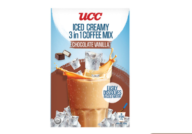 Ucc Iced Creamy Chocolate Vanilla 3-in-1 Coffee Mix 25g x 10s