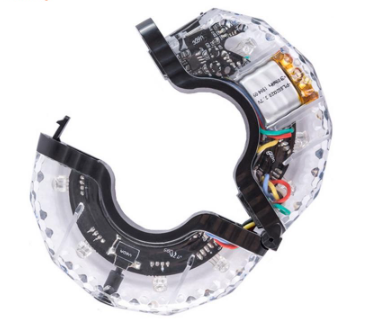 LED Rechargeable Bike Wheel Hub Lights Waterproof USB RGB Colorful Bicycle Spoke