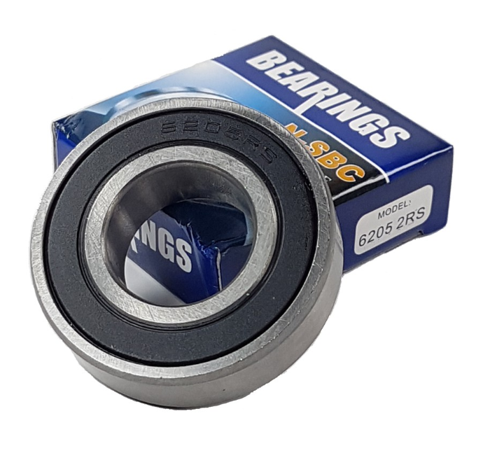 N-SBC Ball Bearing 6205 Two-Sides Rubber Seal