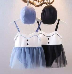 Female Baby Swimsuit New Style Summer Children 3-6 Years Old Super Cute Western