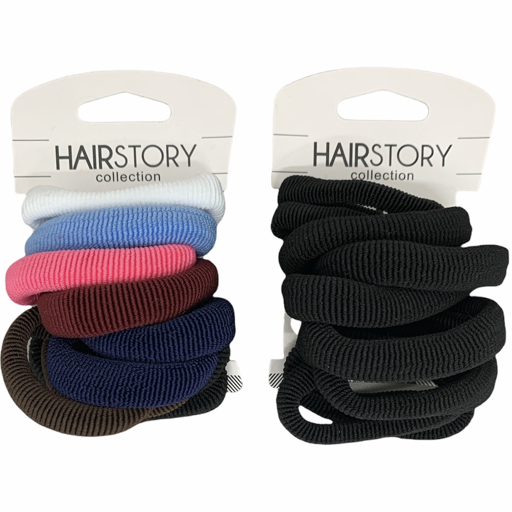 HAIRSTORY Terry Hair Tie (Pack of 10 pcs)