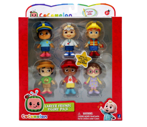 Cocomelon Career Friends 6 Figures Playset