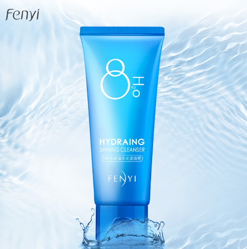 Hyaluronic Acid Facial Cleanser Deep Cleansing Face Wash For Dry Skin Oil Skin Combination Skin Care 100G