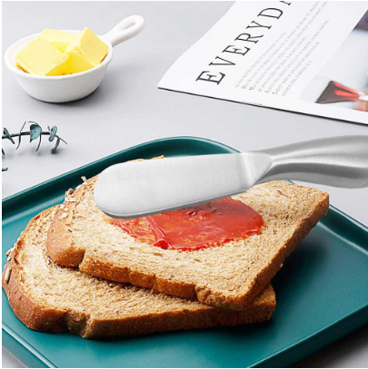 One-piece Stainless Steel Cheese and Butter Spreader Knives, Gifts for Father's Day/Christmas, Birthday/Parties, Wedding/Anniversary