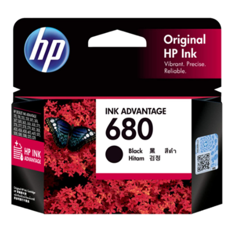 HP F6V27AA 680 Original Ink Advantage Cartridge (Black)