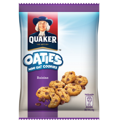 Quaker Oaties Raisins 28g