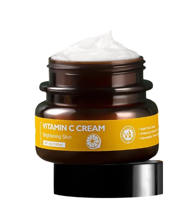 BMRS Vitamin C Face Cream Brightening Whitening Moisture Cream for Face & Body Facial VC Freckles