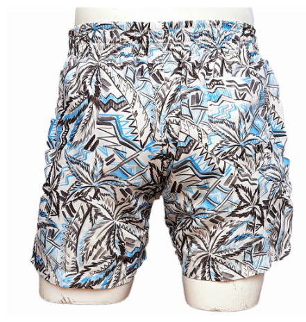 Maui and Sons Swim Shorts White