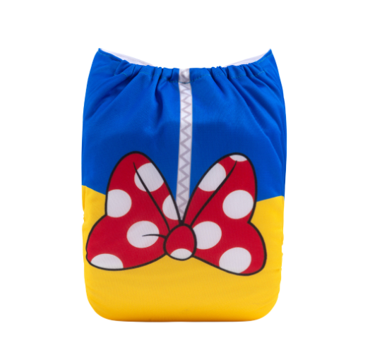 Alva Baby Cloth Diapers Washable Reusable Real Cloth Pocket Nappy Diaper Only D43