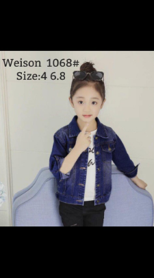 DENIM JACKET FOR KIDS #W1068