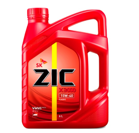 SK ZIC X3000 15W-40  Heavy Duty Diesel Engine Oil 6L