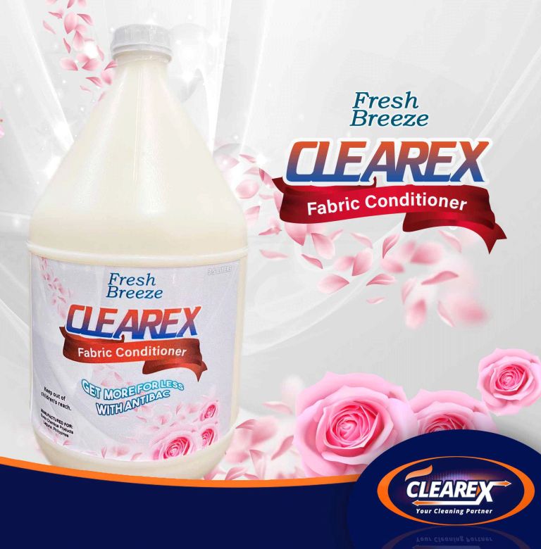 Clearex Fresh Breeze Fabric Conditioner 1 Gallon