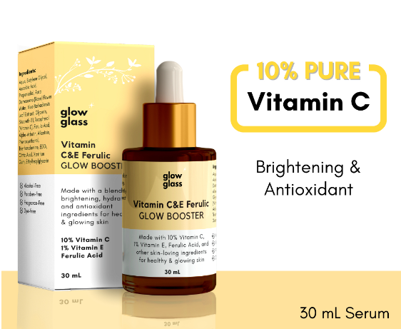 Glow Glass Vitamin C&E Serum Ferulic Glow Booster 30ML