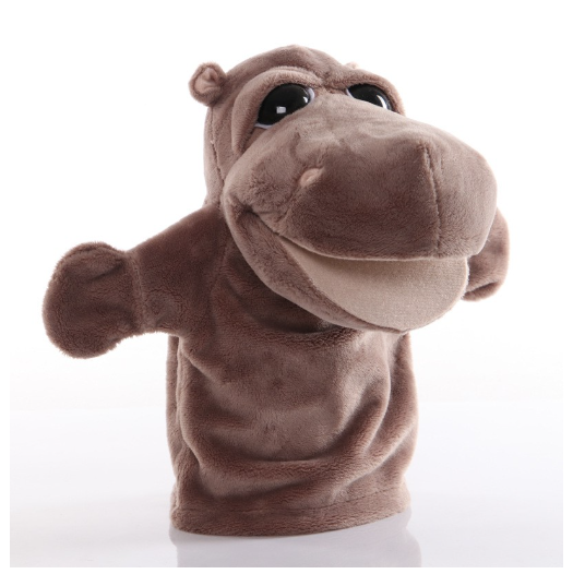 Animal Hand Puppet Cartoon Plush Toys Educational Pretend Telling Story Doll Kid Gifts D7