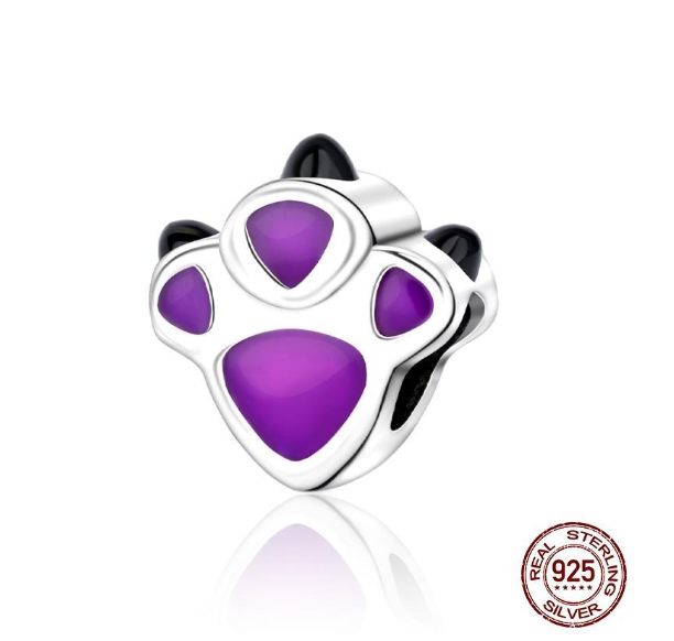 Authentic 925 Sterling Silver Blue Crystal Enamel Heart Charm Fit Women Bracelet Friend Surprise Birthday Jewelry Beads Gift 0014