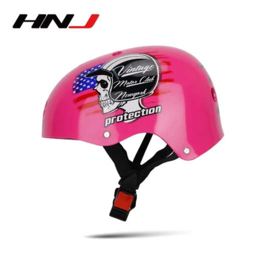 HNJ MOB-AA W-D Motorcycle Bike Nutshell Helmet Open Face Skateboard Helmets HNJ32
