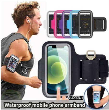 Sports Arm Bag Mobile Phone Holder Bag Running Gym Armband Exercise Fit All Phones