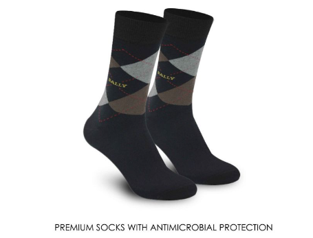 Bally  Men's Executive Cotton dress Socks