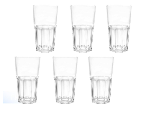 UNION GLASS Tumbler 6pcs set 420ml | 14.5oz