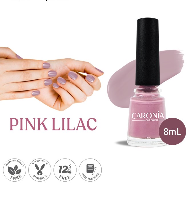 Caronia Nail Polish Pink Lilac 8ml