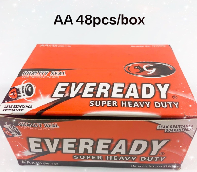 Eveready Super Heavy Duty (Battery) AA x 48 & AAA x 40