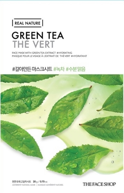 The Face Shop Real Nature Green Tea Face Mask
