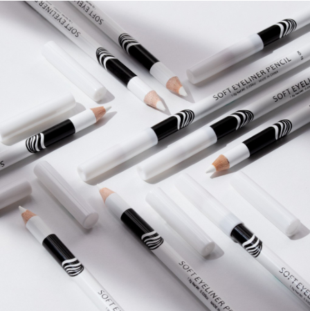 BEAUTY GLAZED Lasting Soft Gel White Eyeliner Pencil Under Eye Highly Pigmented Waterproof Eyes Makeup