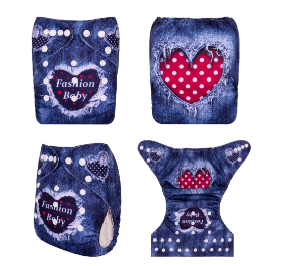 Alva Baby Cloth Diapers Washable Reusable Real Cloth Pocket Nappy Diaper Only D5