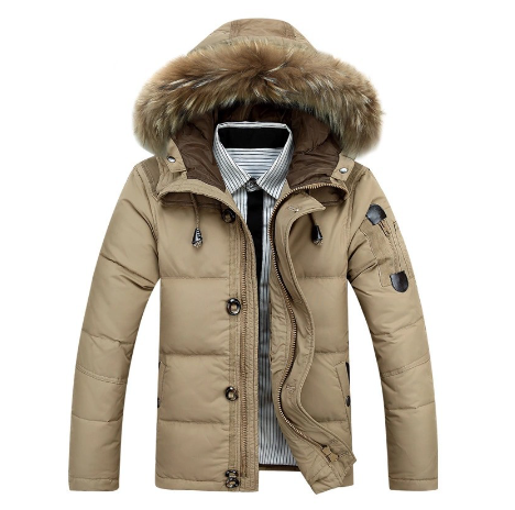 Warm Winter Coat Youth Fashion Thick Plus-Size Down Coat Jacket